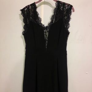 BCBG black lace dress